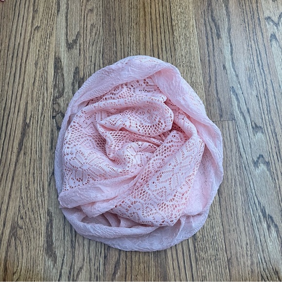 Lace Infinity Scarf - Picture 6 of 7